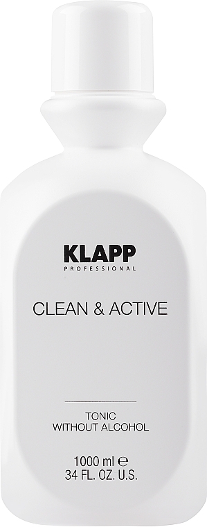 Tonik do twarzy bez alkoholu - Klapp Clean & Active Tonic without Alcohol — Zdjęcie N5