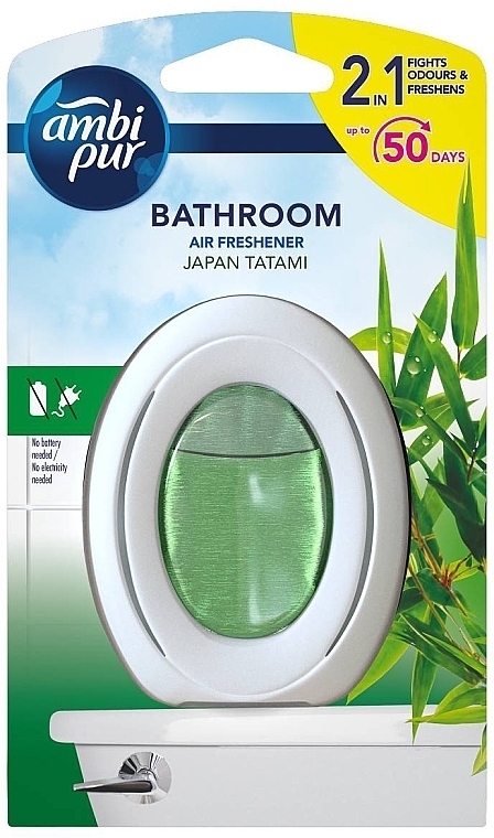 Zapach do łazienki Japońskie tatami - Ambi Pur Bathroom Japan Tatami Scent — Zdjęcie N1