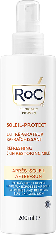 Kojący krem po opalaniu - RoC Soleil Protect Refreshing Skin Restoring Milk  — Zdjęcie N1
