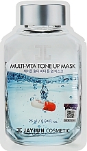 Maseczka do twarzy w płachcie z kompleksem witamin - Jayjun Multi-Vita Tone Up Mask  — Zdjęcie N4