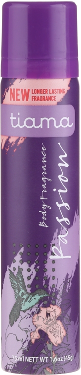 Dezodorant w sprayu - Tiama Body Deodorant Passion — Zdjęcie N1