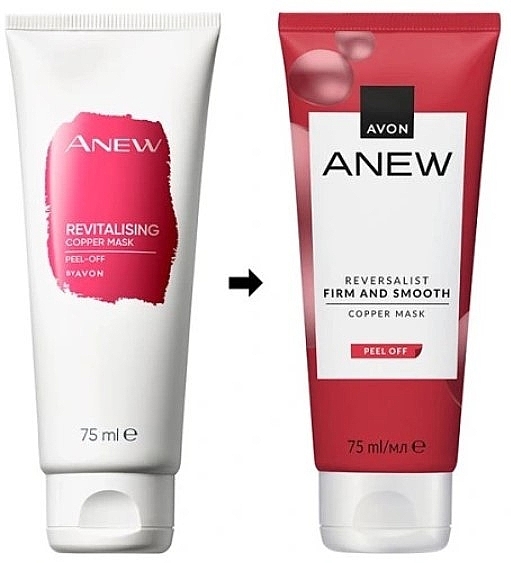 Rewitalizująca maseczka peel-off z miedzią - Avon Anew Revitalizing Copper Mask — Zdjęcie N3