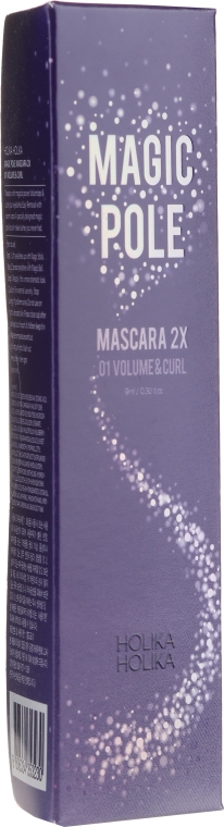 Pogrubiający tusz do rzęs - Holika Holika Magic Pole Mascara 2X Volume & Curl — Zdjęcie N1