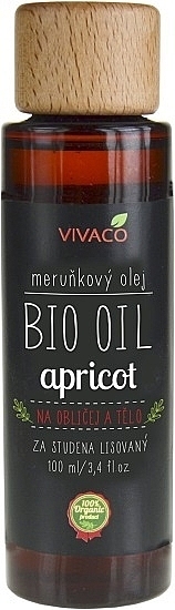 Olej morelowy - Vivaco Bio Apricot Oil — Zdjęcie N1