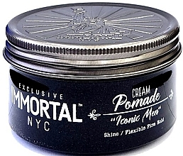 Kup Krem-pomada na połysk i długotrwałe utrwalenie włosów Iconic Men - Immortal NYC Cream Pomade Shine