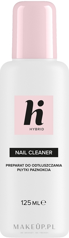 Preparat do odtłuszczania płytki paznokcia - Hi Hybrid Nail Cleaner — Zdjęcie 125 ml