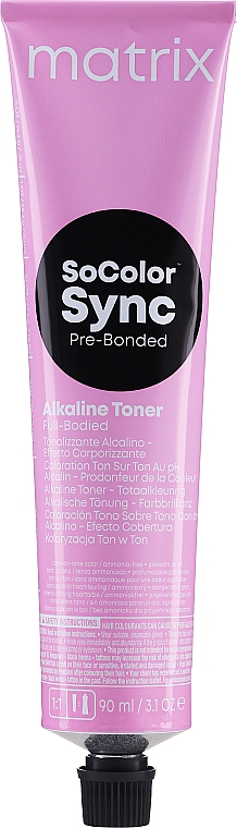 Toner do włosów - Matrix SoColor Sync Alkaline Toner — Zdjęcie N2