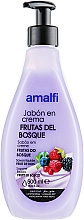Kup Kremowe mydło do rąk Owoce leśne - Amalfi Liquid Soap