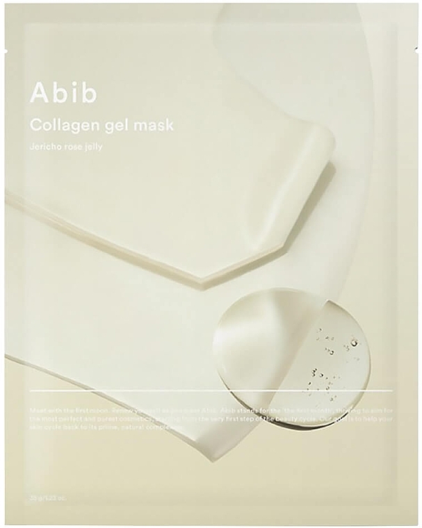 Maska żelowa z kolagenem i ekstraktem z róży jerychońskiej - Abib Collagen Gel Mask Jericho Rose Jelly — Zdjęcie N1