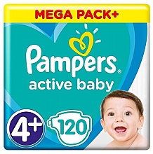 Kup Pieluchy Active Baby 4 (9-14 kg), 120 szt - Pampers