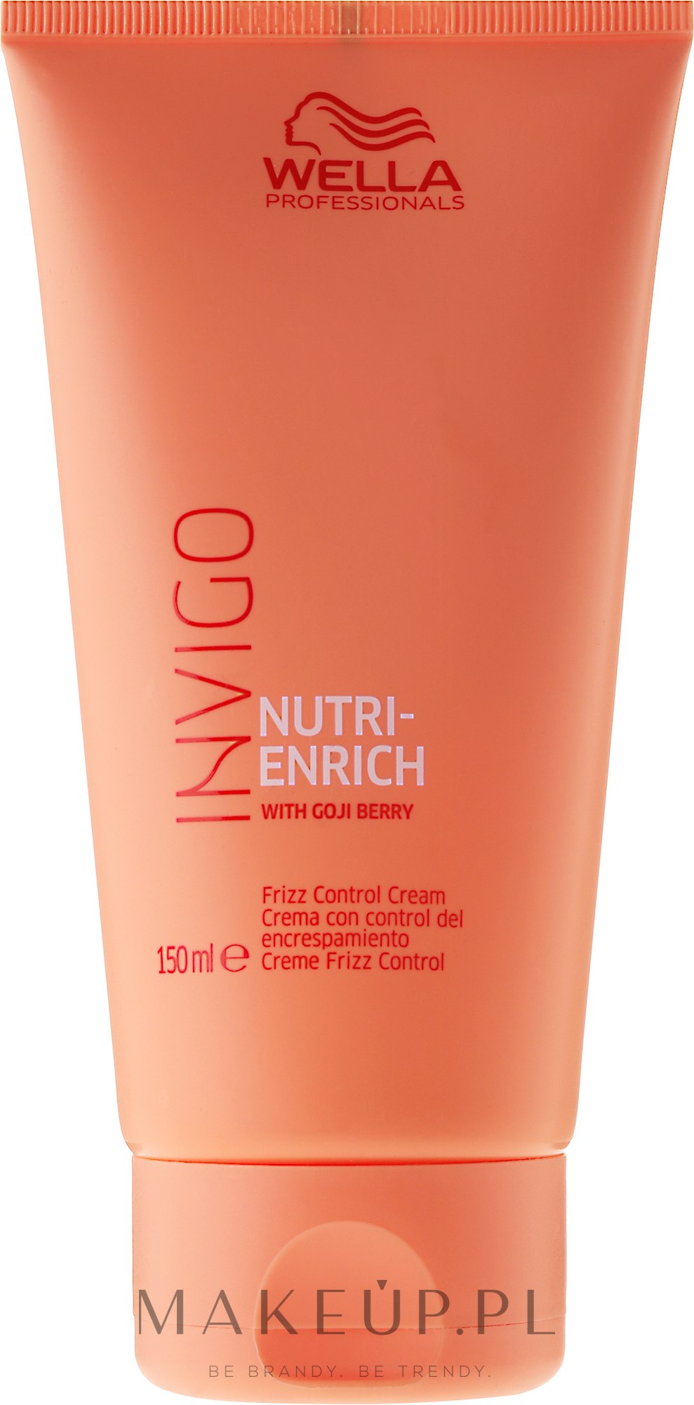 Krem do niesfornych włosów - Wella Professionals Invigo Nutri-Enrich Frizz Control Cream — Zdjęcie 150 ml