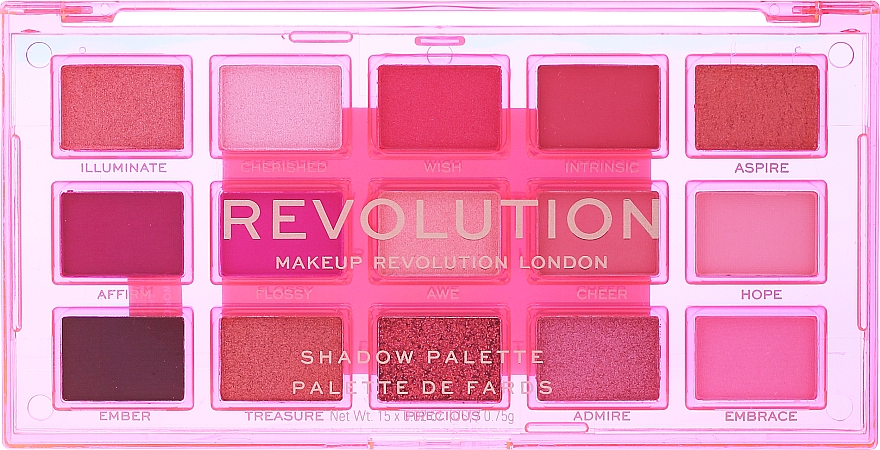 Paletka cieni do powiek - Makeup Revolution Reflective Eyeshadow Palette Sugar Ray — Zdjęcie N2