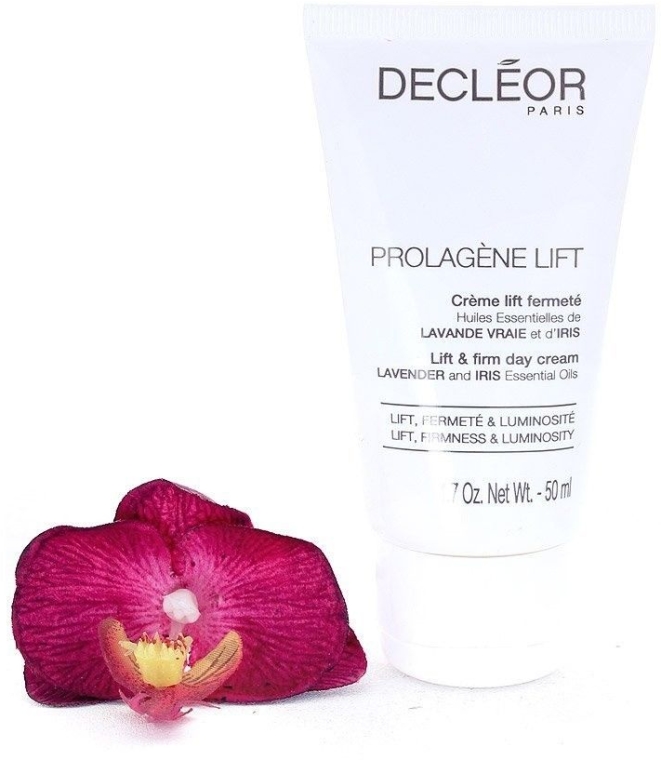 Nawilżający krem do twarzy - Decleor Prolagene Lift Lift & Firm Day Cream Lavender and Iris (Salon Product) — Zdjęcie N2