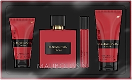 Mauboussin Pour Lui In Red - Zestaw (edp/100ml + sh/gel/90ml + sh/gel/50ml + edp/20ml) — Zdjęcie N1