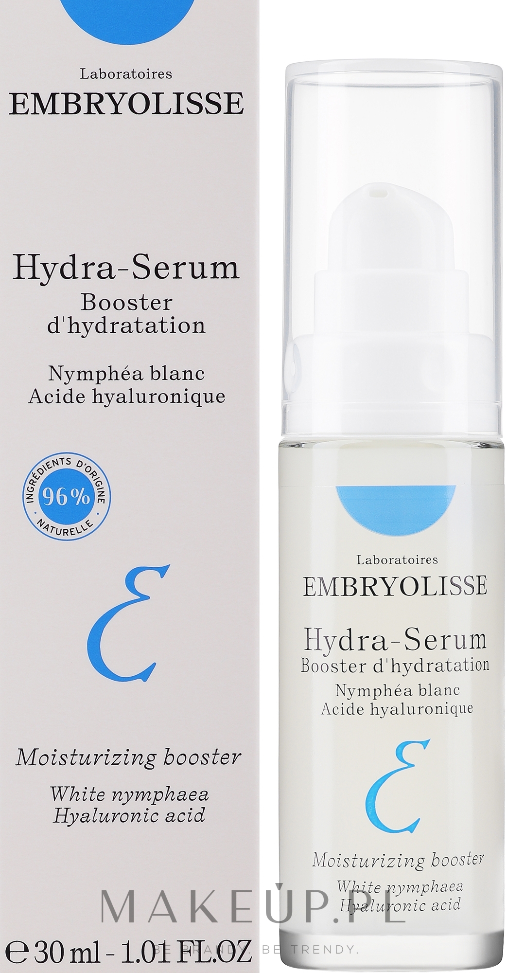 Odświeżające hydroserum do twarzy - Embryolisse Laboratories Hydra-Serum — Zdjęcie 30 ml