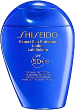 PRZECENA! Krem nawilżający do twarzy i ciała z ochroną przeciwsłoneczną SPF 50 - Shiseido Sun Expert Protection Face and Body Lotion SPF50 * — Zdjęcie N2