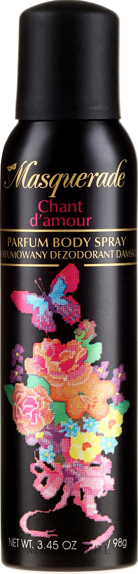 Perfumowany dezodorant damski - Masquerade Chant D'amour Deo Spray — Zdjęcie 150 ml