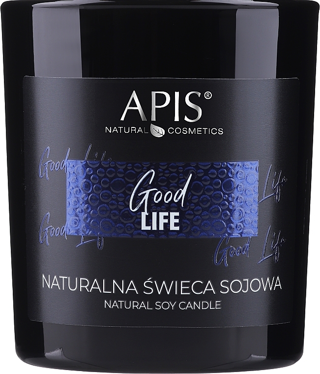 Naturalna świeca sojowa - APIS Professional Good Life Soy Candle — Zdjęcie N1