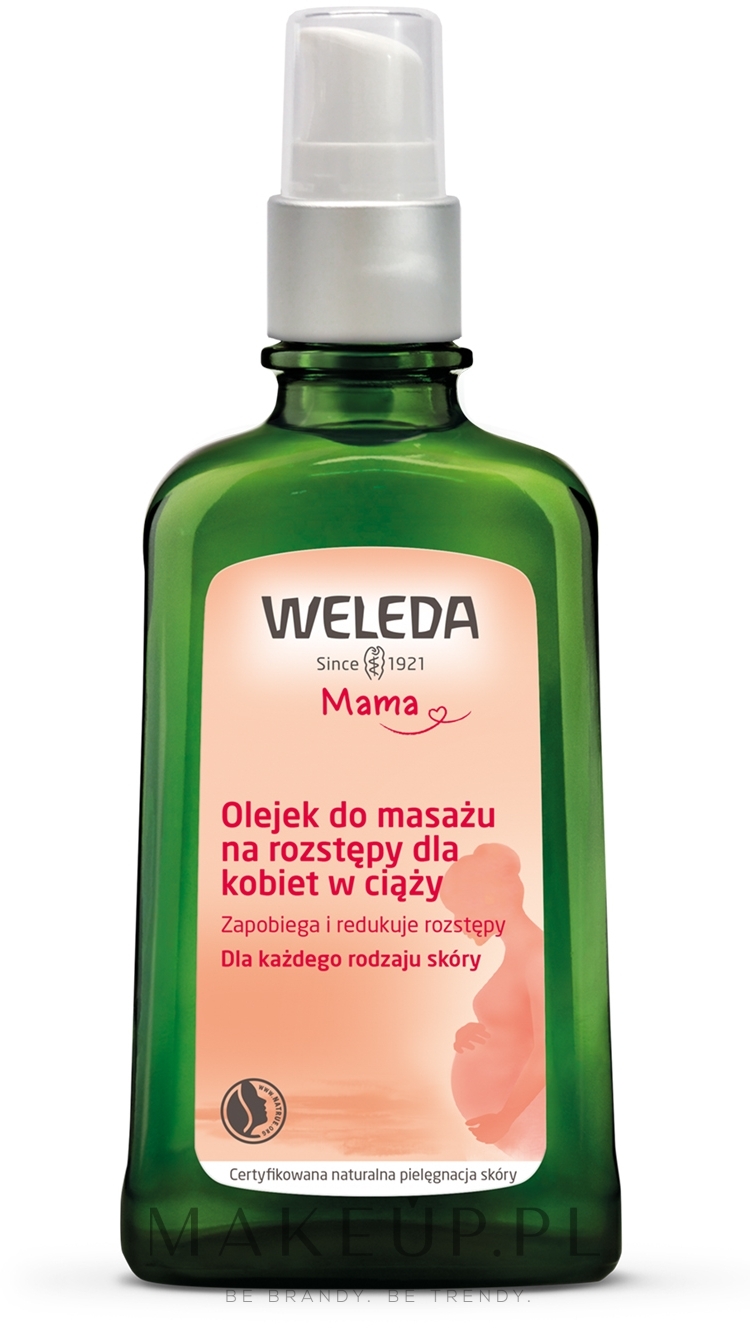 Olejek zapobiegający rozstępom u kobiet w ciąży - Weleda Stretch Mark Massage Oil — Zdjęcie 100 ml