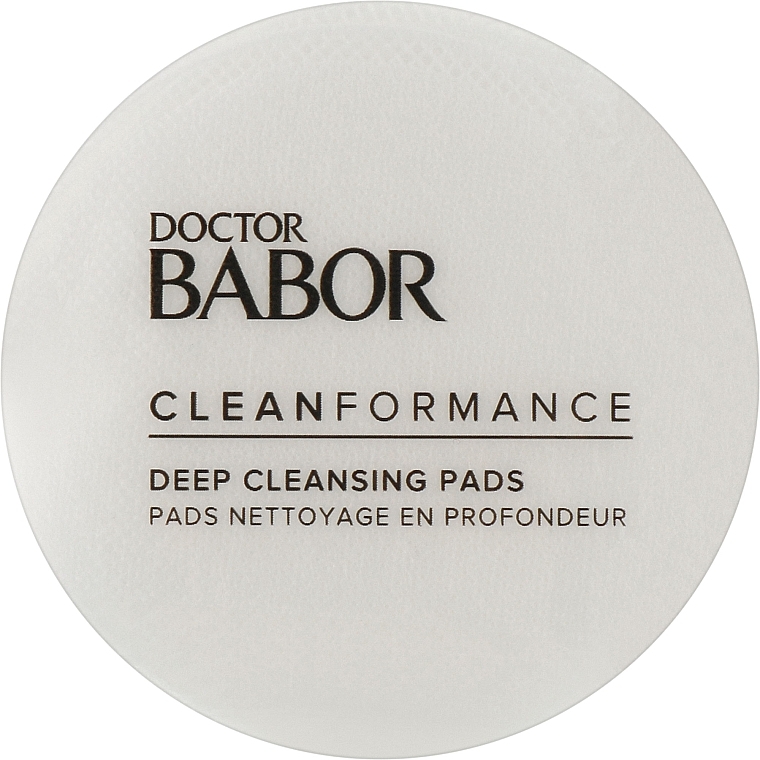 Płatki głęboko oczyszczające - Babor Doctor Babor Clean Formance Deep Cleansing Pads Refill (wymienny wkład) — Zdjęcie N1
