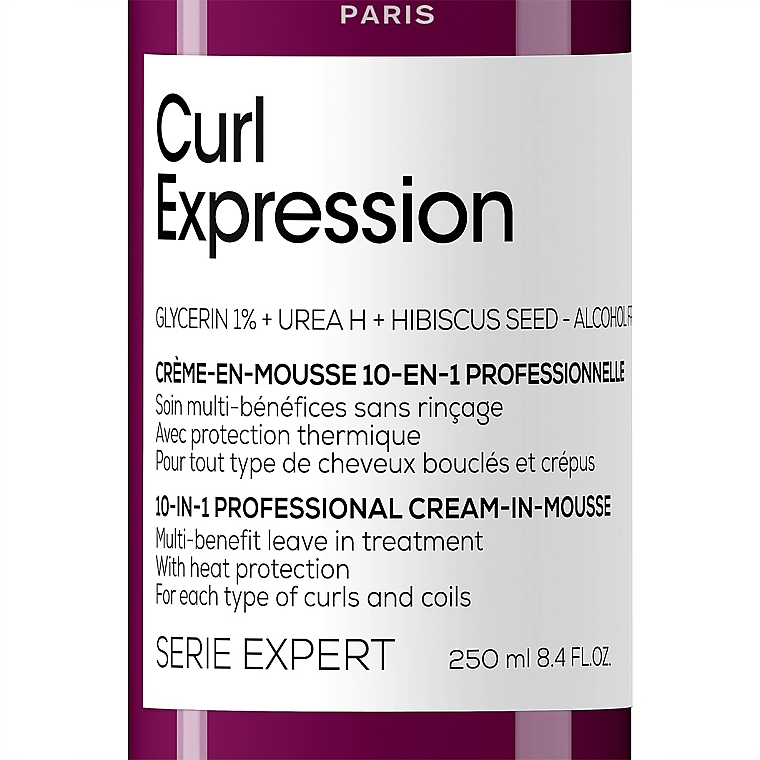 Pianka do układania włosów 10-In-1 - L'Oreal Professionnel Serie Expert Curl Expression 10-In-1 Cream-In-Moussee — Zdjęcie N2