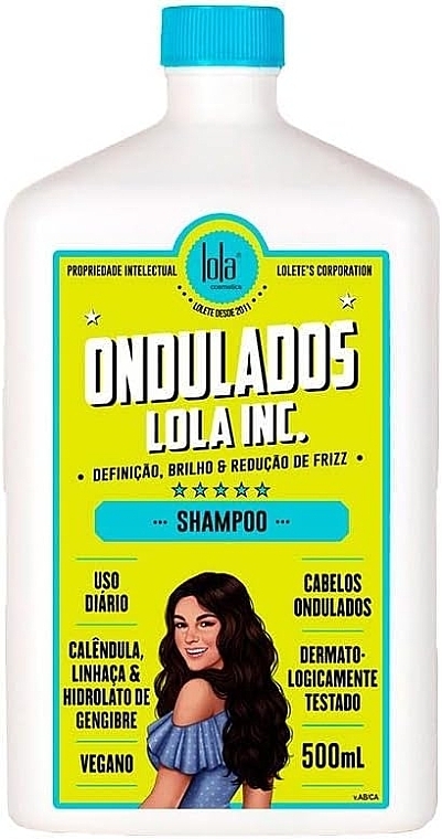 Szampon do włosów kręconych - Lola Cosmetics Ondulados Lola Inc. Shampoo — Zdjęcie N1