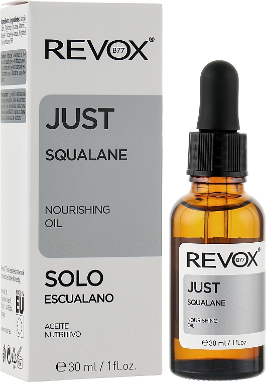 Odżywczy olejek skwalanowy - Revox Nourishing Oil Revuele Revox Just Squalane — Zdjęcie N2