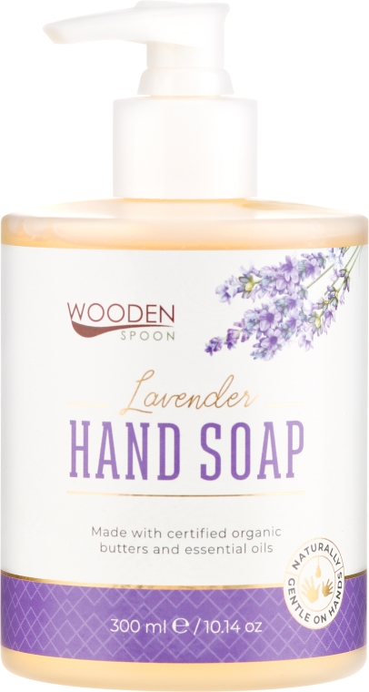 Mydło w płynie do rąk Lawenda - Wooden Spoon Lavender Hand Soap — Zdjęcie N1