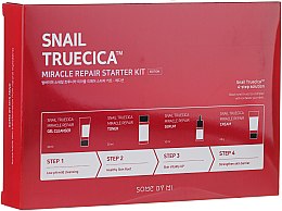 Zestaw do pielęgnacji twarzy - Some By Mi Snail Truecica Miracle Repair Starter Kit (gel 30 ml + toner 30 ml + ser 10 ml + cr 20 ml) — Zdjęcie N2