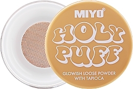 Puder sypki z tapioki - Miyo Holy Puff Glowish Loose Powder With Tapioca — Zdjęcie N2