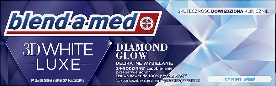 Pasta do zębów - Blend-A-Med 3D White Luxe 3D White Luxe Diamond Glow — Zdjęcie N2