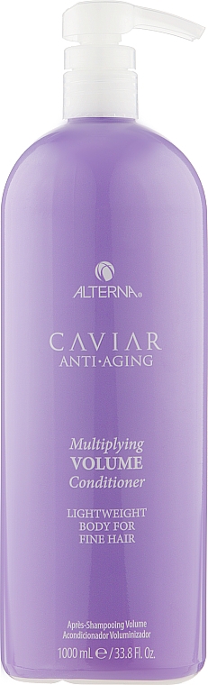 Odżywka dodającą włosom objętości z ekstraktem z czarnego kawioru - Alterna Caviar Anti-Aging Multiplying Volume Conditioner — Zdjęcie N5