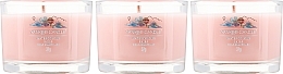 Zestaw - Yankee Candle Watercolour Skies (candle/3x37g) — Zdjęcie N2