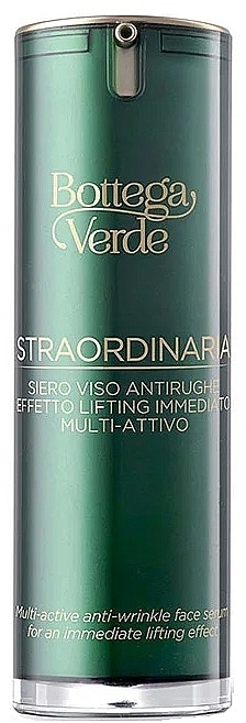 Przeciwzmarszczkowe serum do twarzy - Bottega Verde Straordinaria Anti-Wrinkle Face Serum — Zdjęcie N1