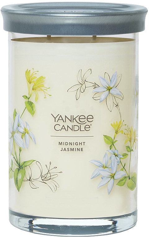 Świeca zapachowa na podstawce Midnight Jasmine, 2 knoty - Yankee Candle Midnight Jasmine Tumbler — Zdjęcie N1