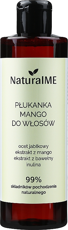 Płukanka do włosów Mango - NaturalME — Zdjęcie N1