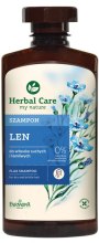 Szampon do włosów suchych i łamliwych Len - Farmona Herbal Care Flax Shampoo — Zdjęcie N1