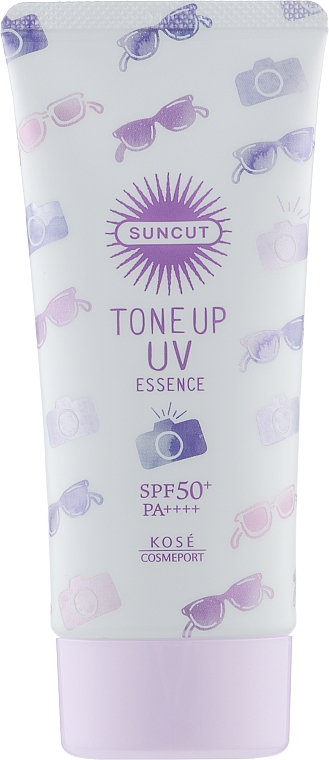 Tonująca esencja do ciała z filtrem SPF50 - KOSE Suncut Tone Up UV Essence SPF50 — Zdjęcie N1