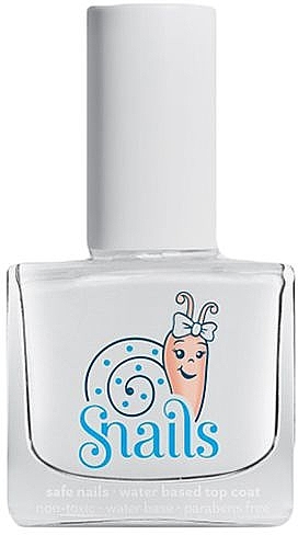 Top Coat, 5ml - Snails Natural Top Coat — Zdjęcie N1