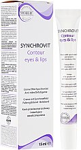 Kup Krem przeciwzmarszczkowy pod oczy i wokół ust - Synchroline Synchrovit Contour Eyes & Lips Cream 