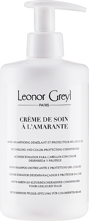 Odżywka przedłużająca trwałość koloru - Leonor Greyl Specific Conditioning Masks Creme De Soin A L'amarante — Zdjęcie N3