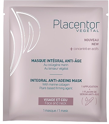 Przeciwstarzeniowa maseczka do twarzy - Placentor Vegetal Integral Anti-Ageing Mask — Zdjęcie N2