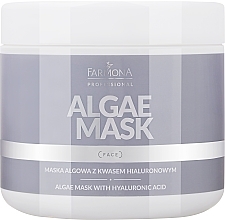 Kup Maska algowa z kwasem hialuronowym - Farmona Professional Algae Mask