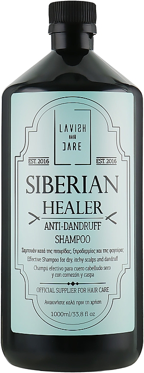 Szampon przeciwłupieżowy dla mężczyzn - Lavish Care Siberian Healer Anti-Dandruff Shampoo — Zdjęcie N1