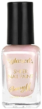 Lakier do paznokci - Barry M Glazed Sheer Nail Paint  — Zdjęcie N1