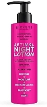 Krem do ciała Retinol - Biovene Retinol Night Lotion Extra-Firming Organic Raspberry Body Cream Treatment — Zdjęcie N2