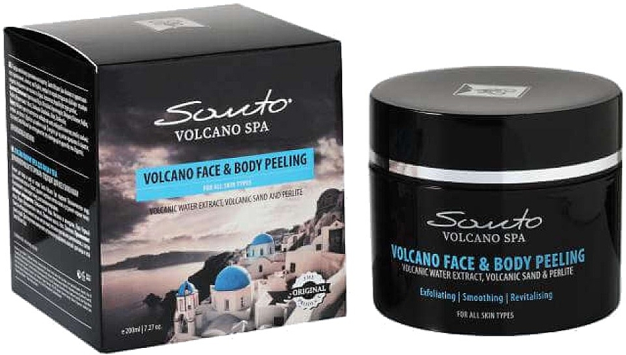 Peeling do twarzy i ciała - Santo Volcano Spa Face & Body Peeling — Zdjęcie N1