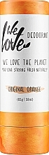 Kup Dezodorant w sztyfcie Pomarańcza - We Love The Planet Original Orange Deodorant Stick 