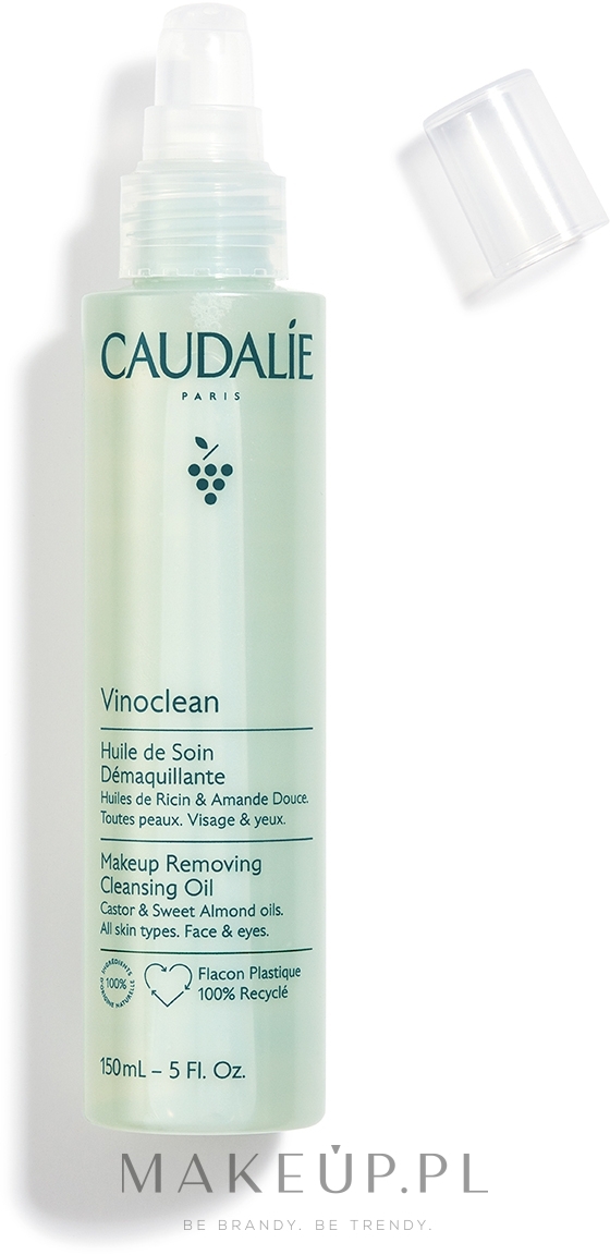 Olejek do demakijażu - Caudalie Vinoclean Make-up Removing Cleansing Oil — Zdjęcie 150 ml