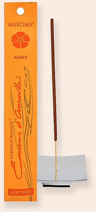 Kadzidełka Bursztyn - Maroma Encens d'Auroville Stick Incense Amber — Zdjęcie N5